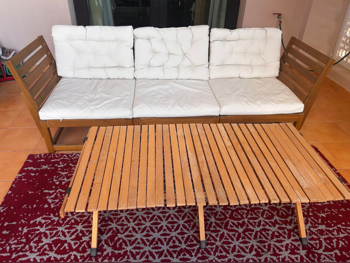 Patio Furniture - Wood  IKEA  - Sofa  -Number Of Seats 3