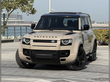 Land Rover  Defender  First Edition 110  2020  Automatic  119,000 Km  6 Cylinder  Four Wheel Drive (4WD)  SUV  Beige