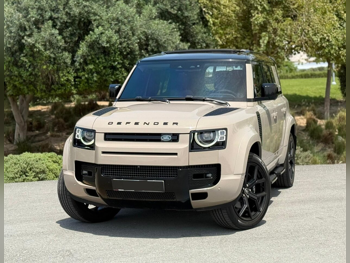 Land Rover  Defender  First Edition 110  2020  Automatic  119,000 Km  6 Cylinder  Four Wheel Drive (4WD)  SUV  Beige