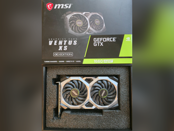 MSI  Nvidia Geforce  GTX 1660 Super  / Not Available DVI Port  / 1 HDMI Port  GDDR6 /  6 GB