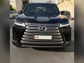 Lexus  LX  600 Luxury  2025  Automatic  14,000 Km  6 Cylinder  Four Wheel Drive (4WD)  SUV  Black  With Warranty