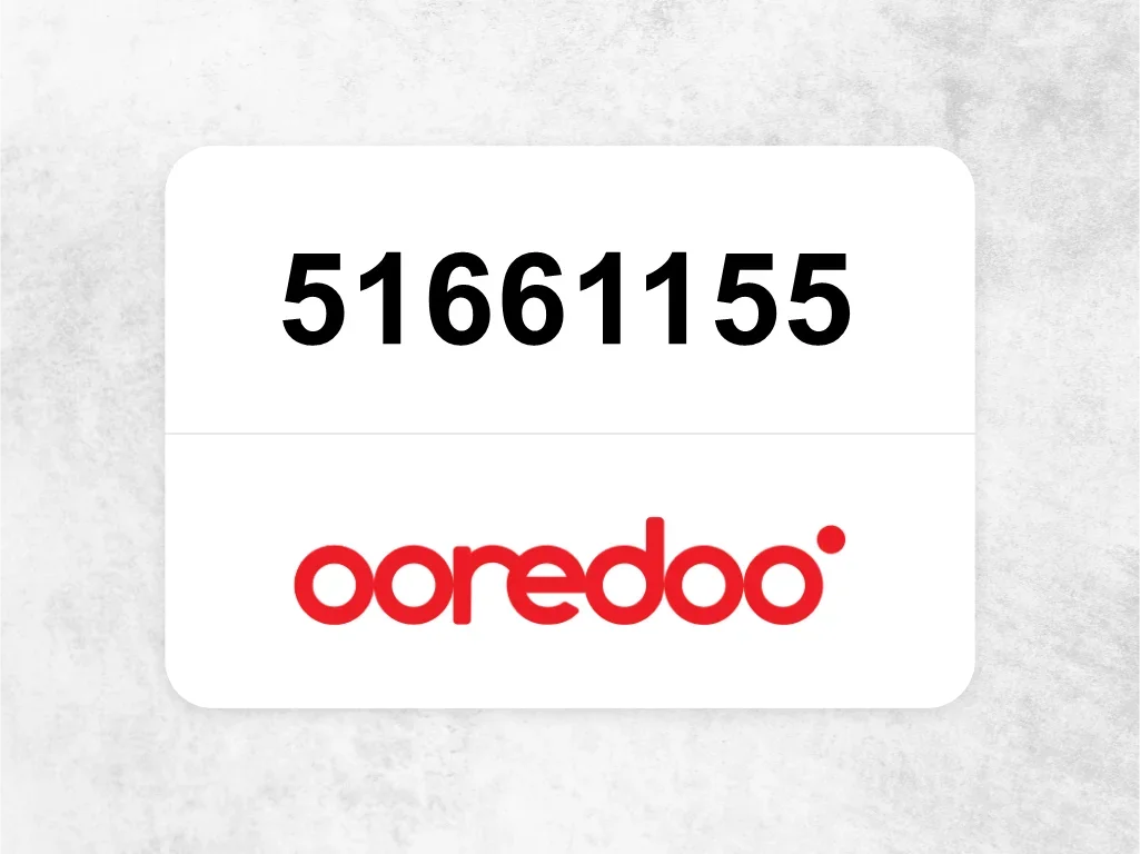 Ooredoo Mobile Phone  51661155
