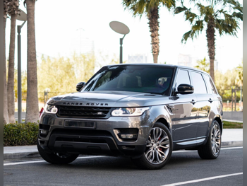 Land Rover  Range Rover  Sport Super charged  2016  Automatic  110,000 Km  8 Cylinder  Four Wheel Drive (4WD)  SUV  Gray
