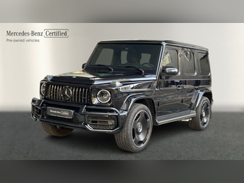 مرسيدس - بنز  جي - كلاس  63 اي ام جي  2023  اوتوماتيك  56,000 كم  8 سلندر  دفع رباعي  اس يو في  أسود  تحت الضمان