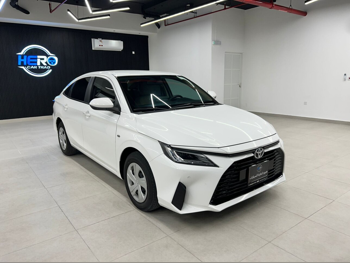 Toyota  Yaris  2024  Automatic  62,500 Km  4 Cylinder  Front Wheel Drive (FWD)  Sedan  White  With Warranty