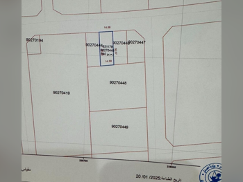 اراضي للبيع  في الوكرة  - الوكرة  -المساحة 540 متر مربع