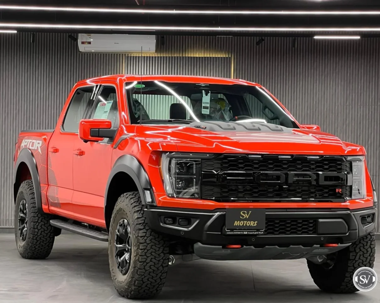 Ford  Raptor  R  2023  Automatic  0 Km  8 Cylinder  Four Wheel Drive (4WD)  Pick Up  Orange  With Warranty