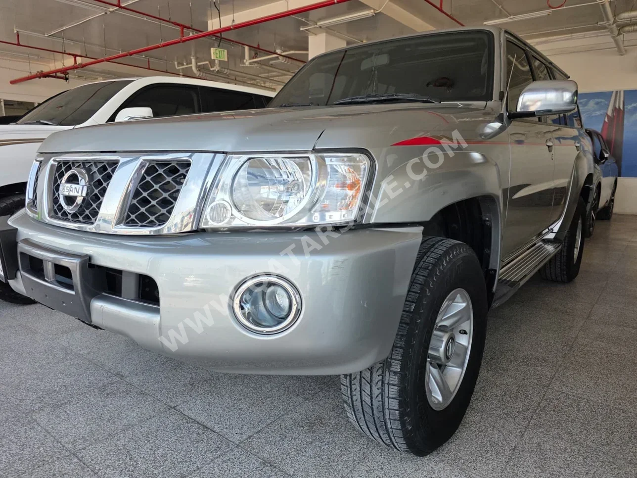 Nissan Patrol Safari 2022 Automatic 124,000 Km 6 Cylinder Four Wheel Drive (4WD) SUV Silver