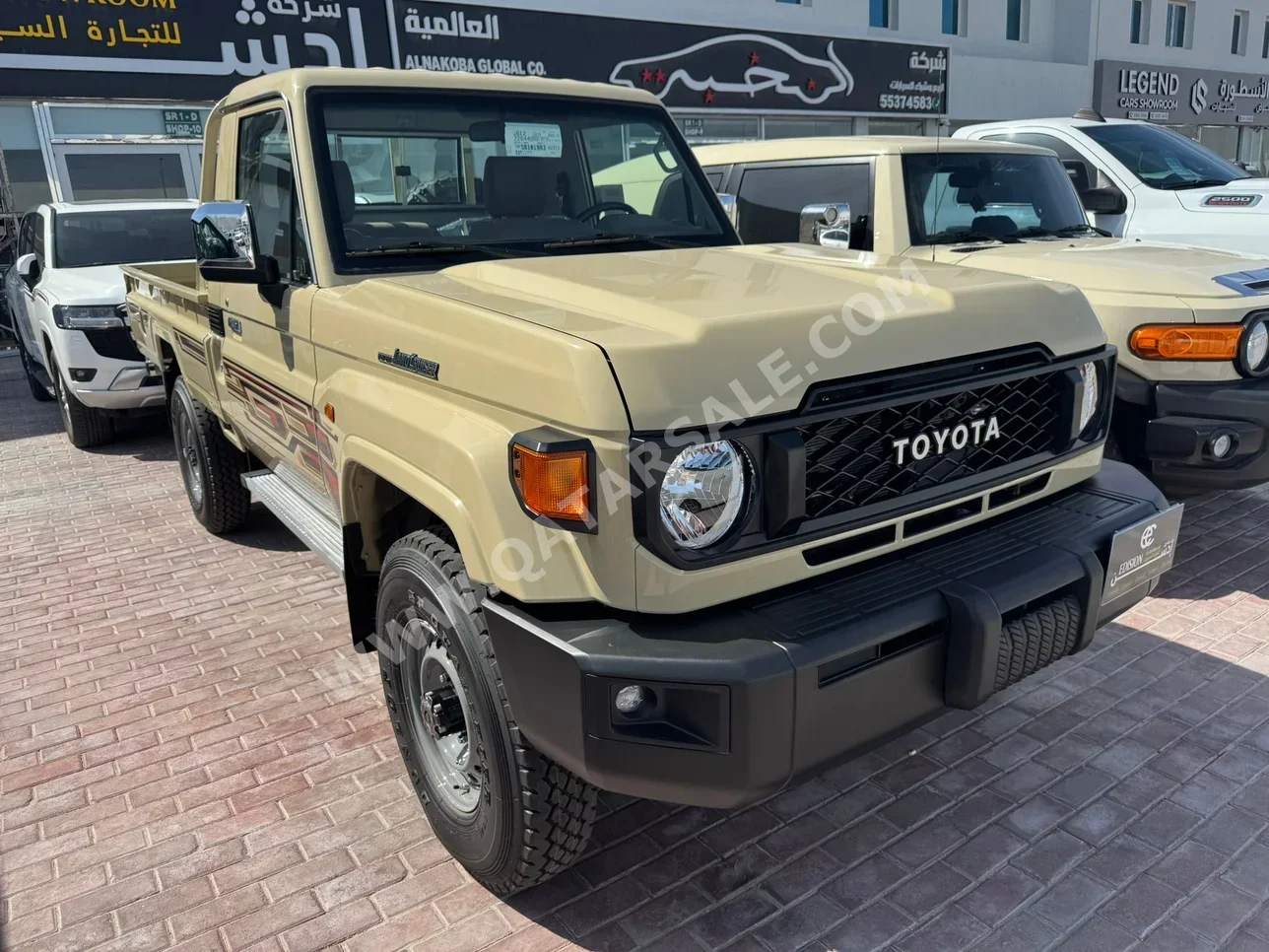 تويوتا لاند كروزر ال اكس 2025 عادي 0 كم 6 سلندر دفع رباعي بيكب بيج تحت الضمان