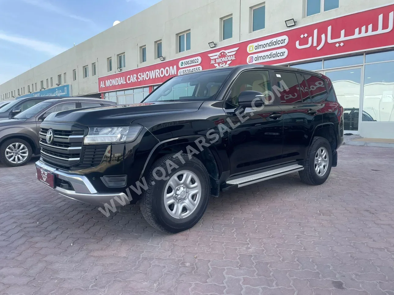 تويوتا  لاند كروزر  جي اكس  2023  اوتوماتيك  62,000 كم  6 سلندر  دفع رباعي  اس يو في  أسود  تحت الضمان