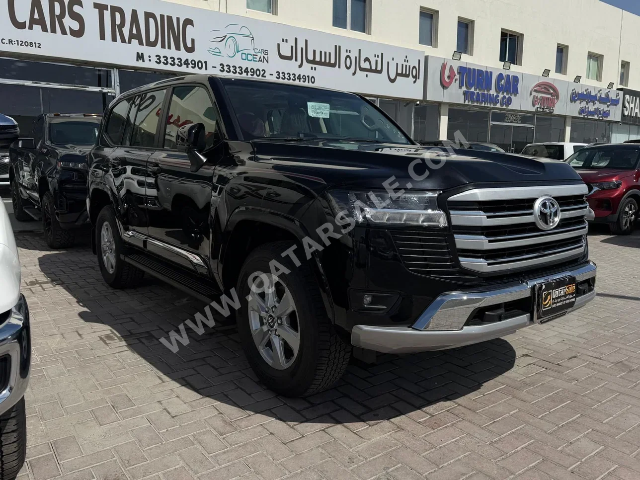 تويوتا  لاند كروزر  جي اكس ار  2025  اوتوماتيك  0 كم  6 سلندر  دفع رباعي  اس يو في  أسود  تحت الضمان