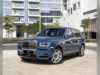 Rolls-Royce  Cullinan  2021  Automatic  29,000 Km  12 Cylinder  Four Wheel Drive (4WD)  SUV  Blue  With Warranty