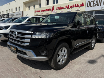 تويوتا  لاند كروزر  جي اكس ار  2025  اوتوماتيك  0 كم  6 سلندر  دفع رباعي  اس يو في  أسود  تحت الضمان