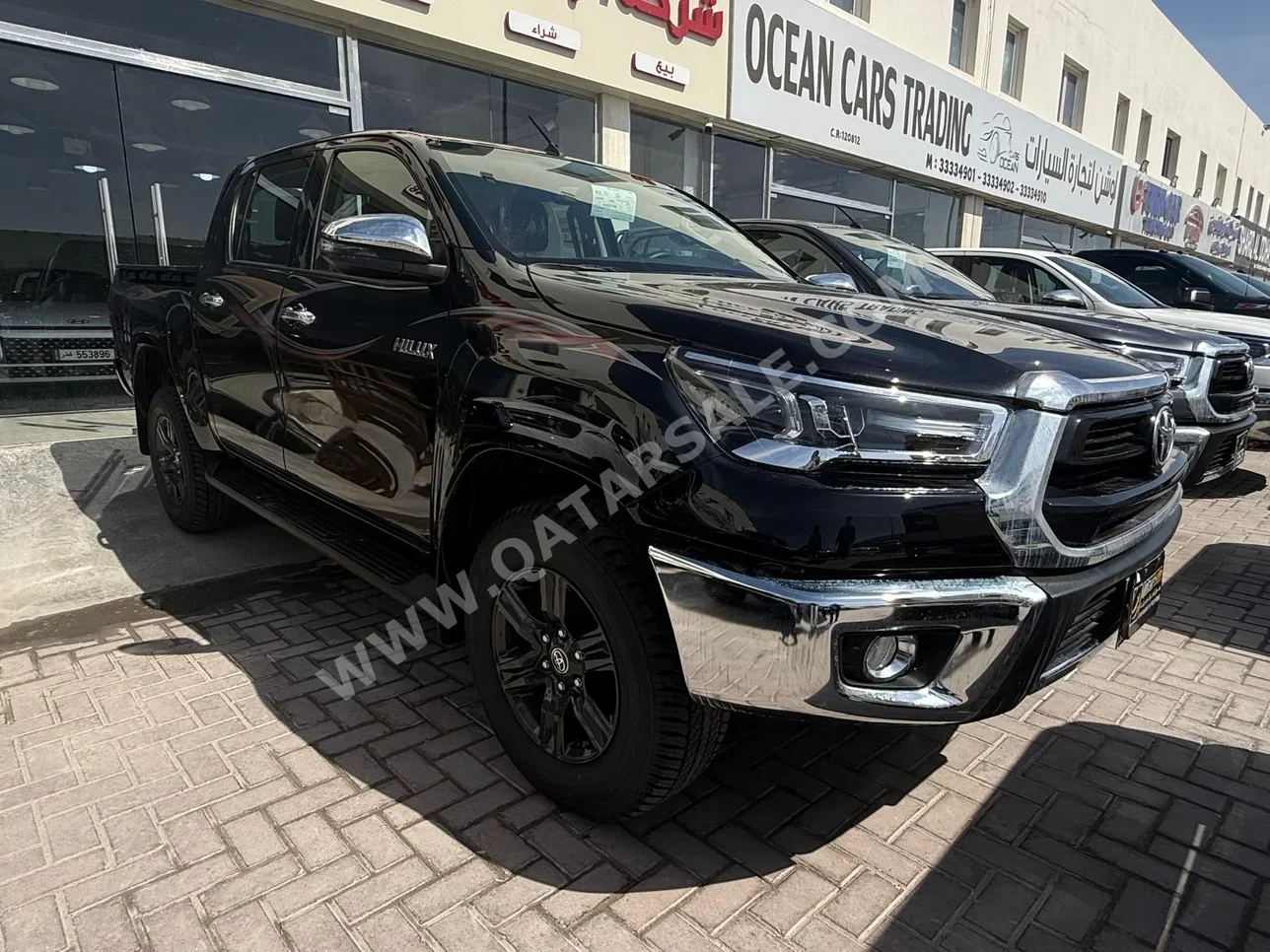 Toyota Hilux SR5 2025 Automatic 0 Km 4 Cylinder Four Wheel Drive (4WD) Pick Up Black With Warranty