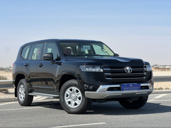 تويوتا  لاند كروزر  جي اكس  2026  اوتوماتيك  0 كم  6 سلندر  دفع رباعي  اس يو في  أسود  تحت الضمان