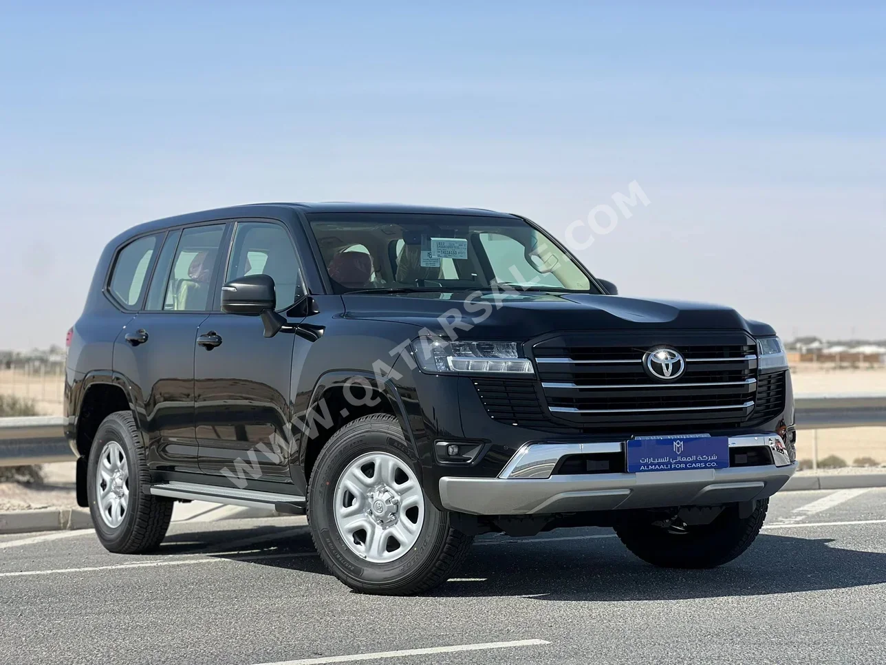 تويوتا لاند كروزر جي اكس 2026 اوتوماتيك 0 كم 6 سلندر دفع رباعي اس يو في أسود تحت الضمان