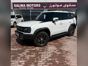 Jetour  T2  Luxury Plus  2025  Automatic  3,000 Km  4 Cylinder  Four Wheel Drive (4WD)  SUV  White  With Warranty