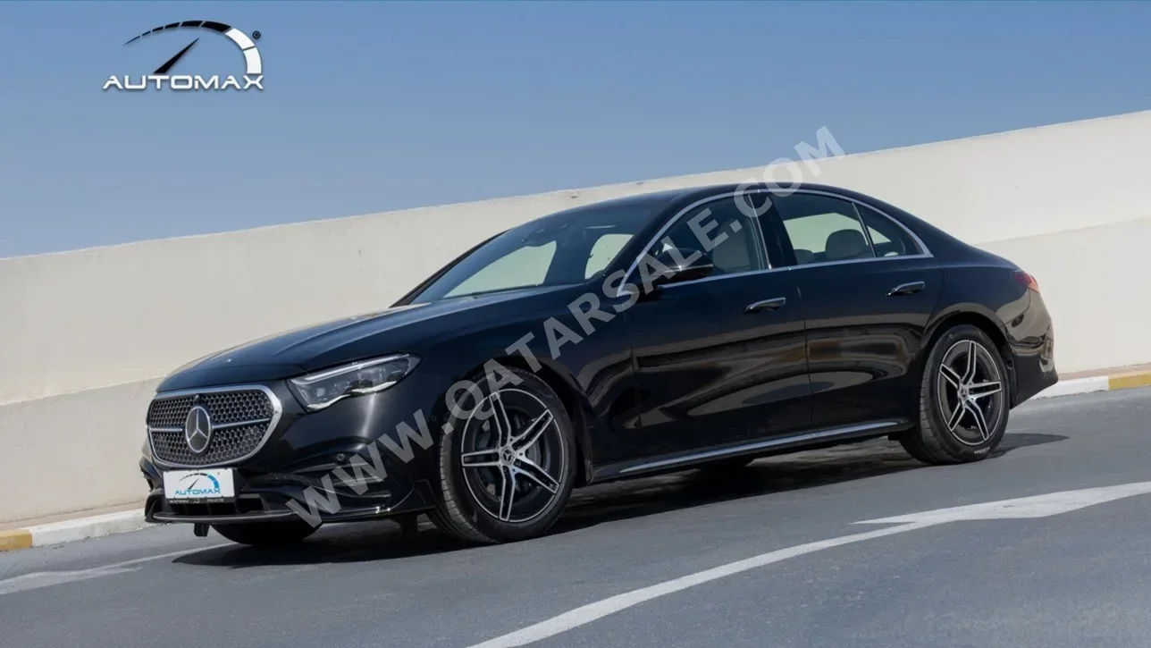 مرسيدس - بنز  اي - كلاس  300 AMG  2026  اوتوماتيك  0 كم  4 سلندر  دفع كلي مستمر  سيدان  أسود  تحت الضمان