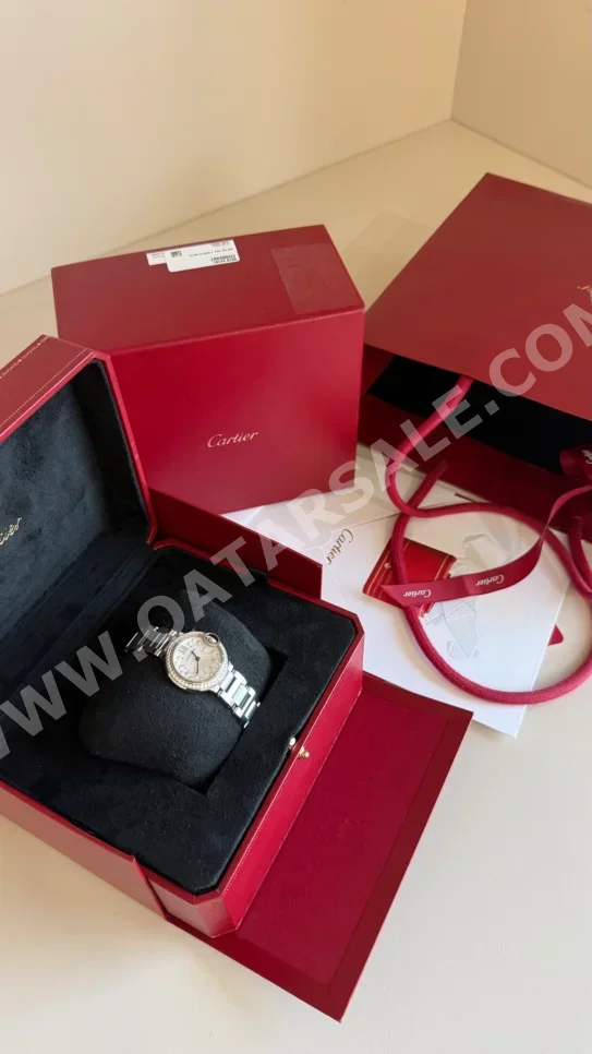 Watches - Cartier  - Quartz Watch  - White  - Women Watches