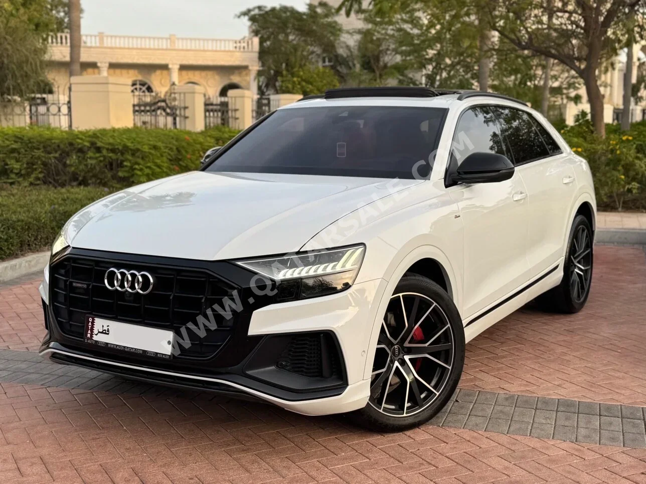 Audi Q8 S-Line 2021 Automatic 50,000 Km 6 Cylinder All Wheel Drive (AWD) SUV White With Warranty