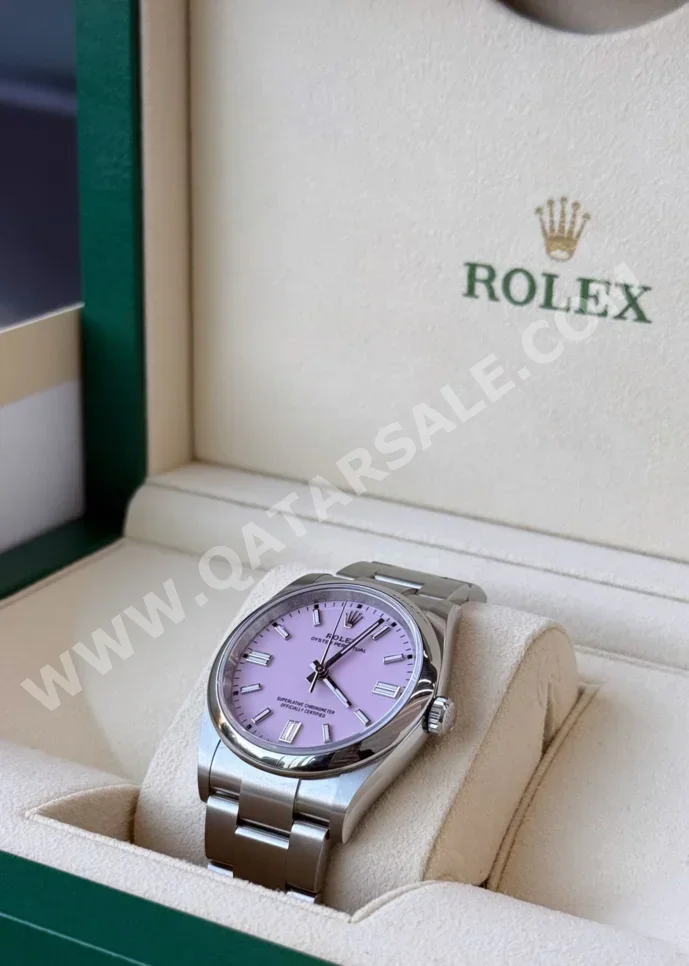 Watches - Rolex  - Analogue Watches  - Pink  - Women Watches