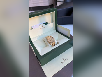 Watches - Rolex  - Analogue Watches  - Gold  - Unisex Watches