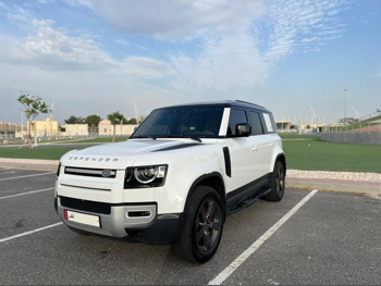 Land Rover  Defender  110  2023  Automatic  76,000 Km  4 Cylinder  Four Wheel Drive (4WD)  SUV  White  With Warranty