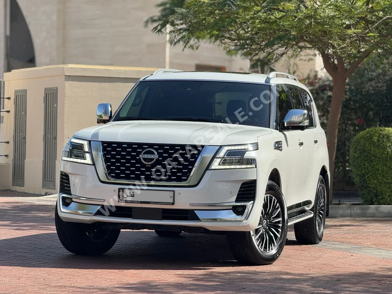Nissan Patrol Platinum 2022 Automatic 87,000 Km 6 Cylinder Four Wheel Drive (4WD) SUV White