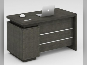 المكاتب ومكاتب الحاسوب - مكتب الاستقبال  - أسود