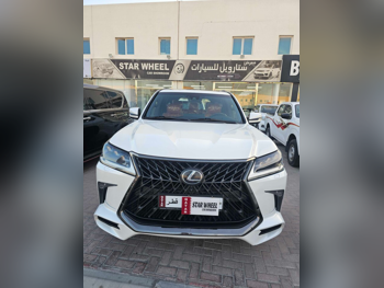 Lexus  LX  570 S Black Edition  2019  Automatic  109,000 Km  8 Cylinder  Four Wheel Drive (4WD)  SUV  White