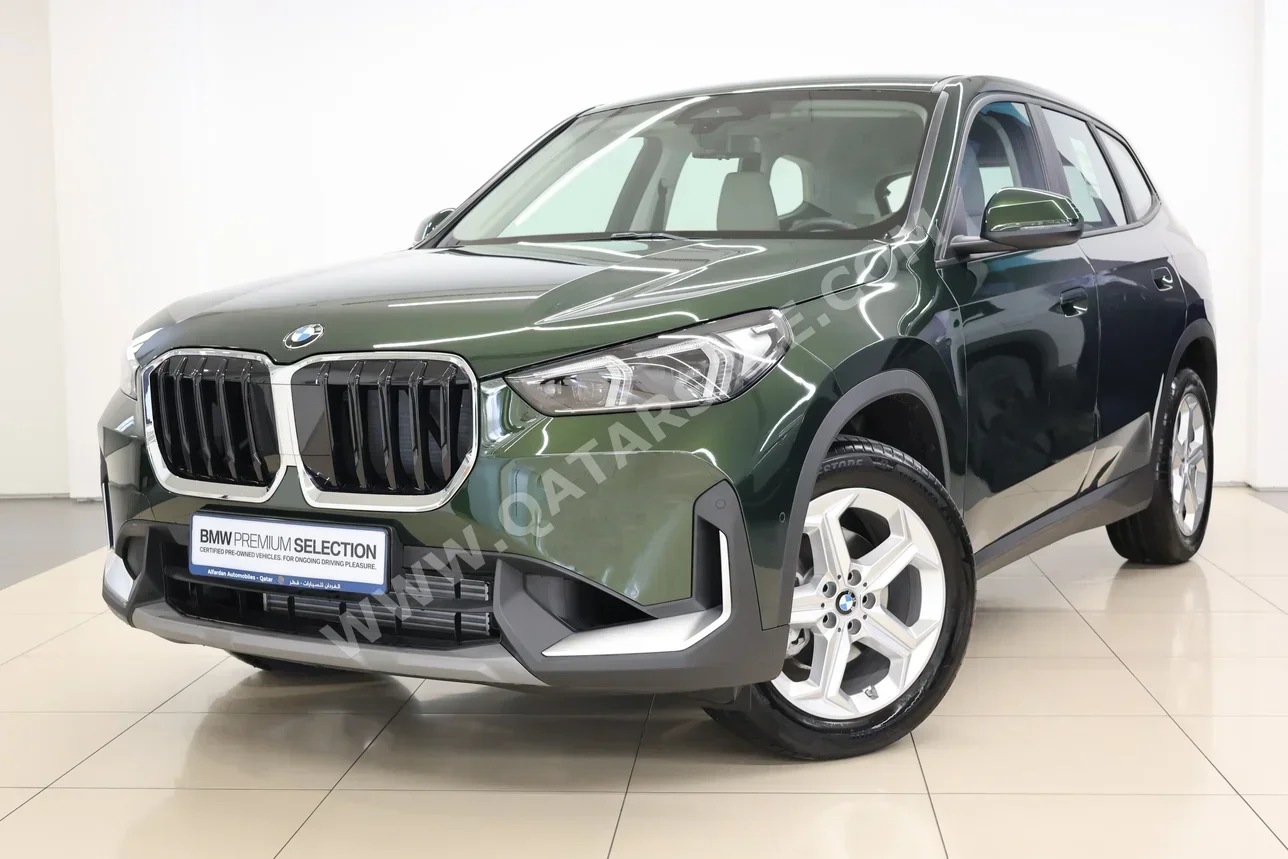 بي ام دبليو  الفئة - اكس  اكس 1  2025  اوتوماتيك  400 كم  4 سلندر  دفع رباعي  اس يو في  أخضر  تحت الضمان