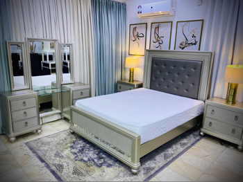 أطقم غرف نوم - مايداس  - طقم مكون من 5 قطع  - ذهب