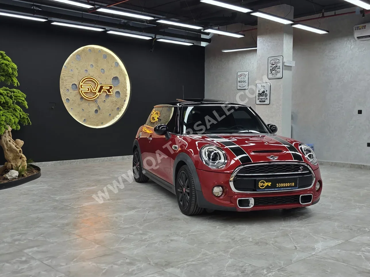 ميني كوبر اس 2016 اوتوماتيك 103,000 كم 4 سلندر سحب امامي هاتشباك أحمر
