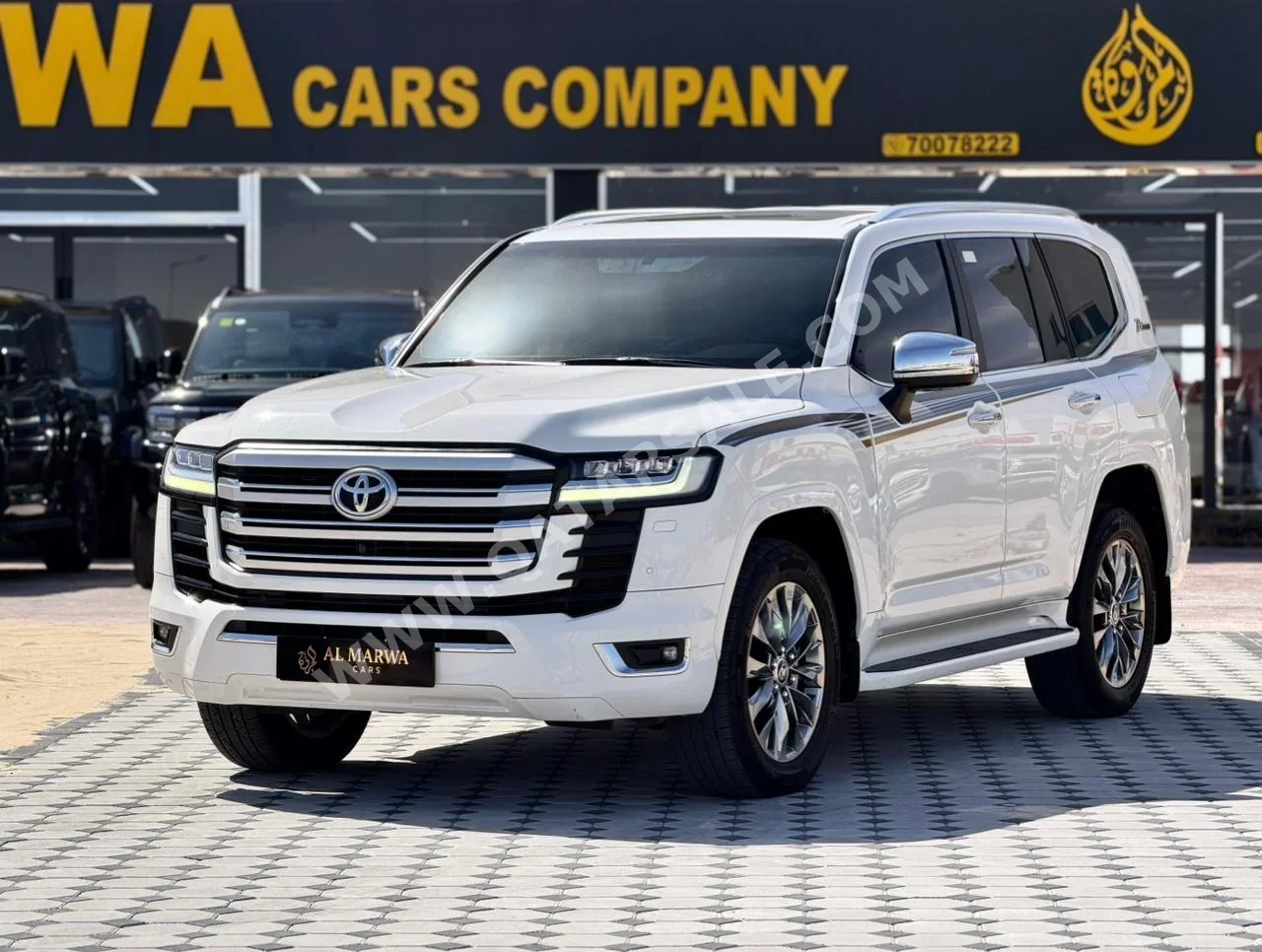 Toyota  Land Cruiser  VX Twin Turbo  2022  Automatic  79,000 Km  6 Cylinder  Four Wheel Drive (4WD)  SUV  White