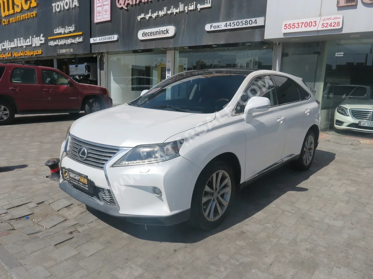Lexus  RX  350  2013  Automatic  129,000 Km  6 Cylinder  Four Wheel Drive (4WD)  SUV  White