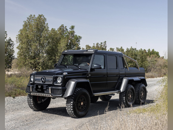 Mercedes-Benz  G-Class  G63 6*6  2015  Automatic  26,000 Km  8 Cylinder  Four Wheel Drive (4WD)  Pick Up  Black