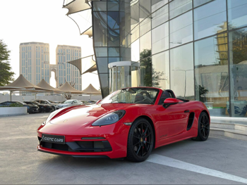 بورش  بوكستر  جي تي اس  2023  اوتوماتيك  3,400 كم  6 سلندر  دفع خلفي  كشف  أحمر  تحت الضمان