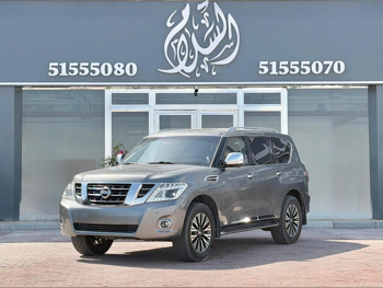 Nissan  Patrol  Platinum  2017  Automatic  167,000 Km  6 Cylinder  Four Wheel Drive (4WD)  SUV  Gray