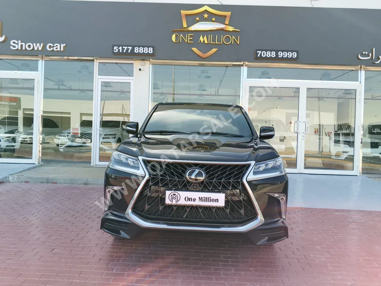 Lexus LX 570 S 2020 Automatic 109,000 Km 8 Cylinder Four Wheel Drive (4WD) SUV Black