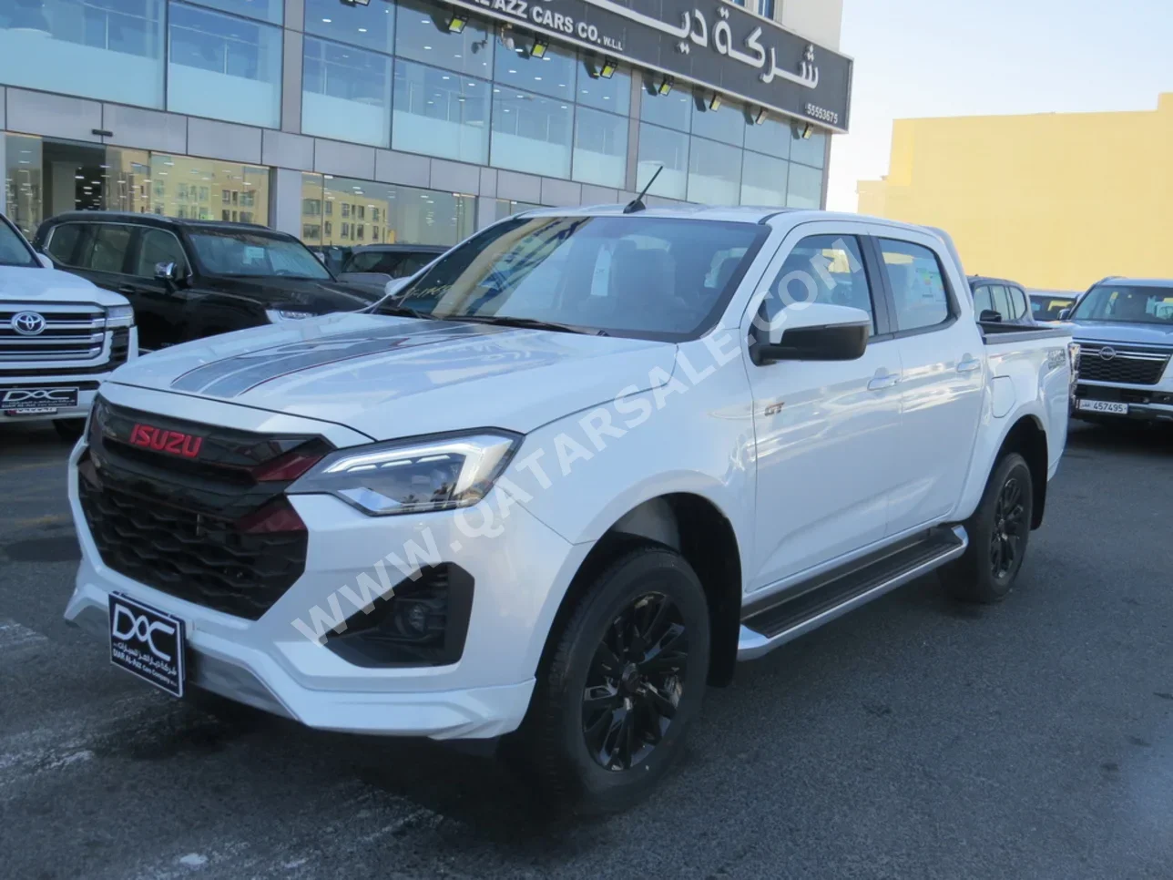 اسوزو  دي-ماكس  جي تي  2025  اوتوماتيك  0 كم  4 سلندر  دفع رباعي  بيكب  أبيض