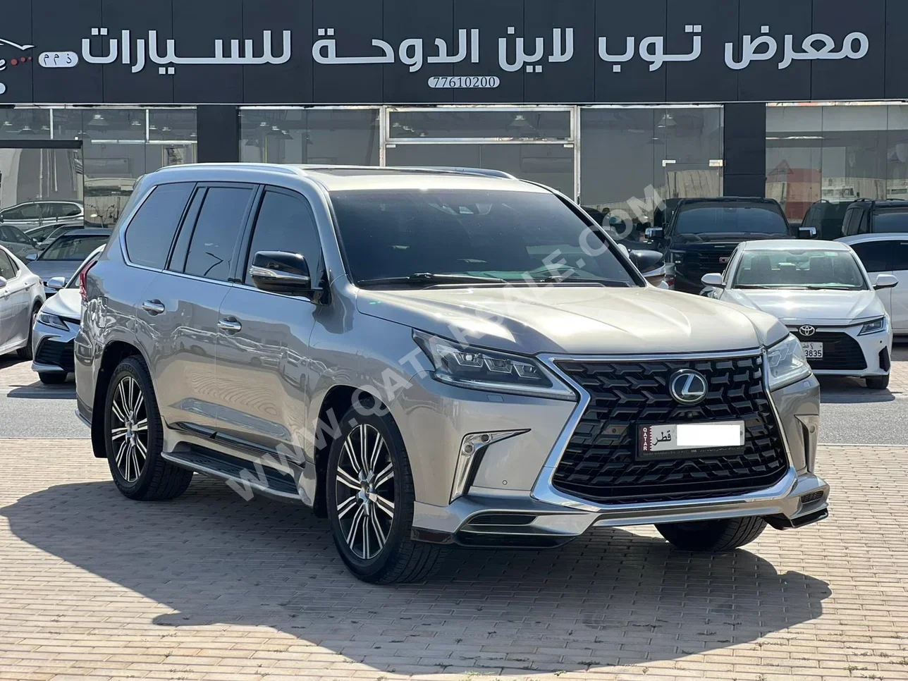لكزس  ال اكس  570  2016  اوتوماتيك  139,000 كم  8 سلندر  دفع رباعي  اس يو في  سونيك تايتينيم