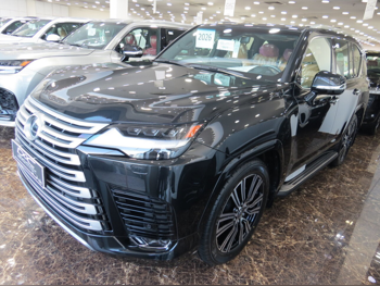 لكزس  ال اكس  600 لكجري  2026  اوتوماتيك  0 كم  6 سلندر  دفع رباعي  اس يو في  أسود  تحت الضمان