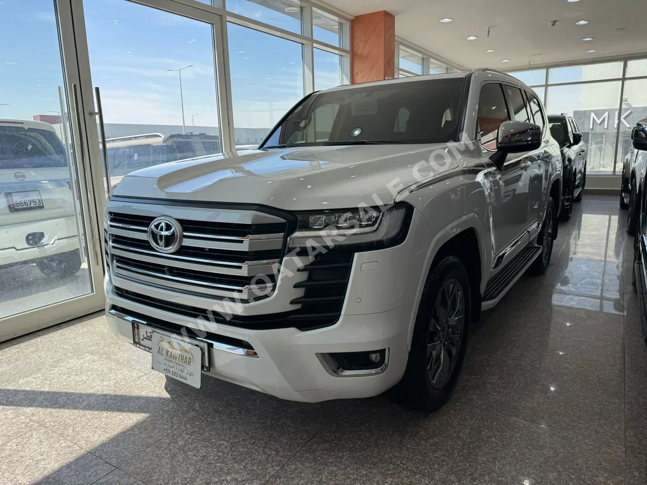 Toyota  Land Cruiser  VX Twin Turbo  2025  Automatic  3,000 Km  6 Cylinder  Four Wheel Drive (4WD)  SUV  White  With Warranty