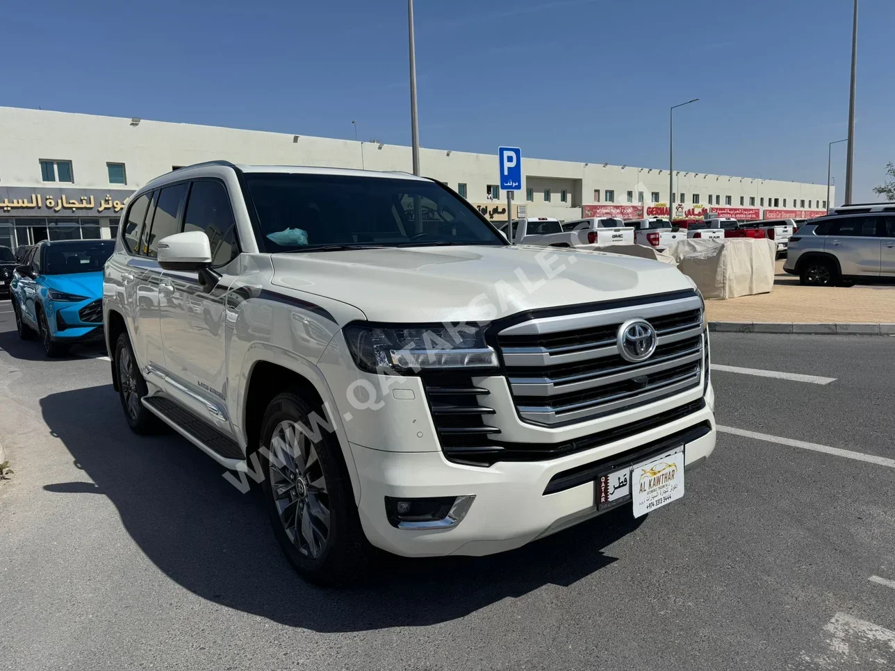 Toyota  Land Cruiser  GXR Twin Turbo  2023  Automatic  47,000 Km  6 Cylinder  Four Wheel Drive (4WD)  SUV  White  With Warranty