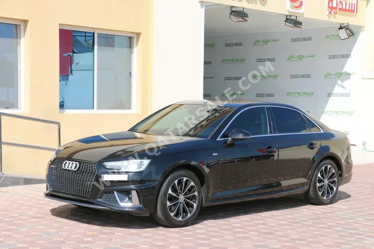 اودي أي 4 اس-لاين 2019 اوتوماتيك 150,000 كم 4 سلندر دفع خلفي سيدان أسود