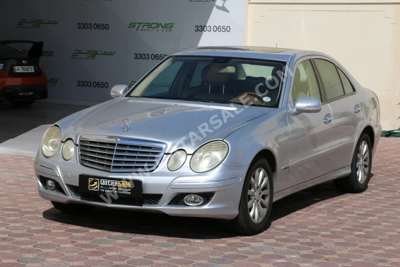 مرسيدس - بنز  اي - كلاس  230  2008  اوتوماتيك  145,000 كم  6 سلندر  دفع خلفي  سيدان  فضي