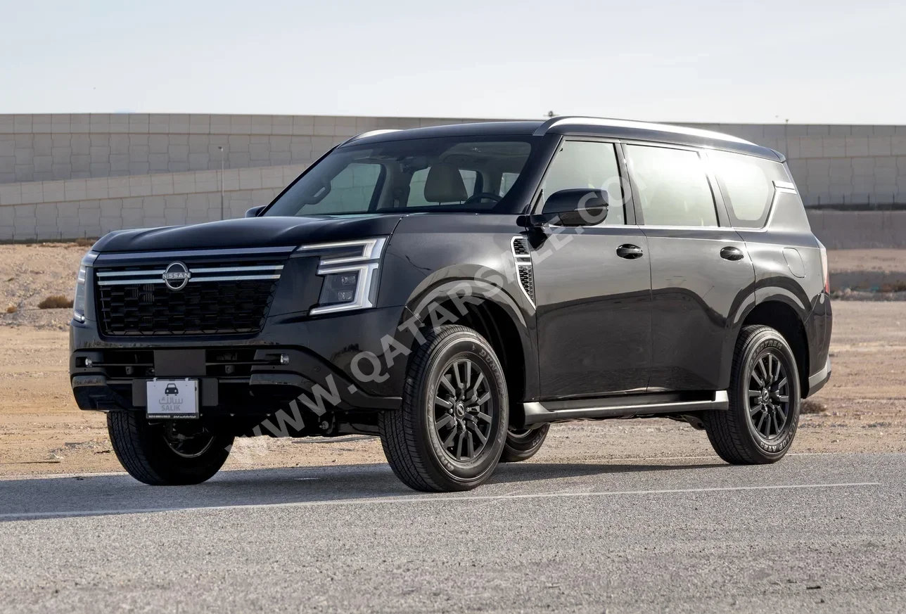 نيسان  باترول  6 سلندر  إس يو في 4 في 4  أسود  2026