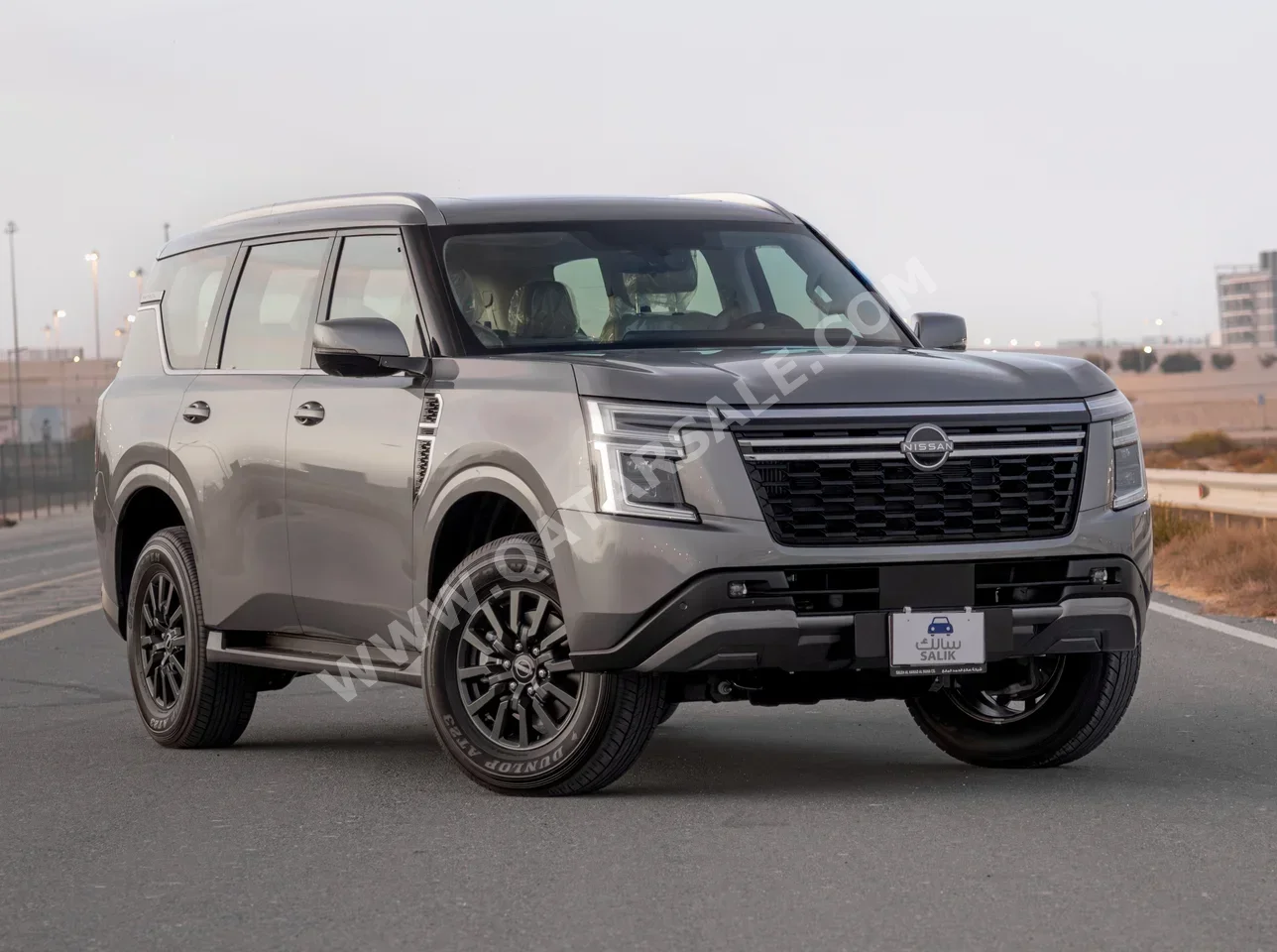 نيسان باترول 6 سلندر إس يو في 4 في 4 رمادي 2026