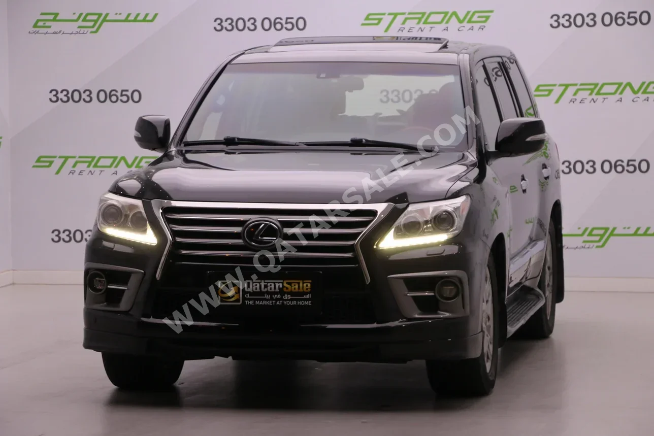 Lexus LX 570 2015 Automatic 231,000 Km 8 Cylinder Four Wheel Drive (4WD) SUV Black