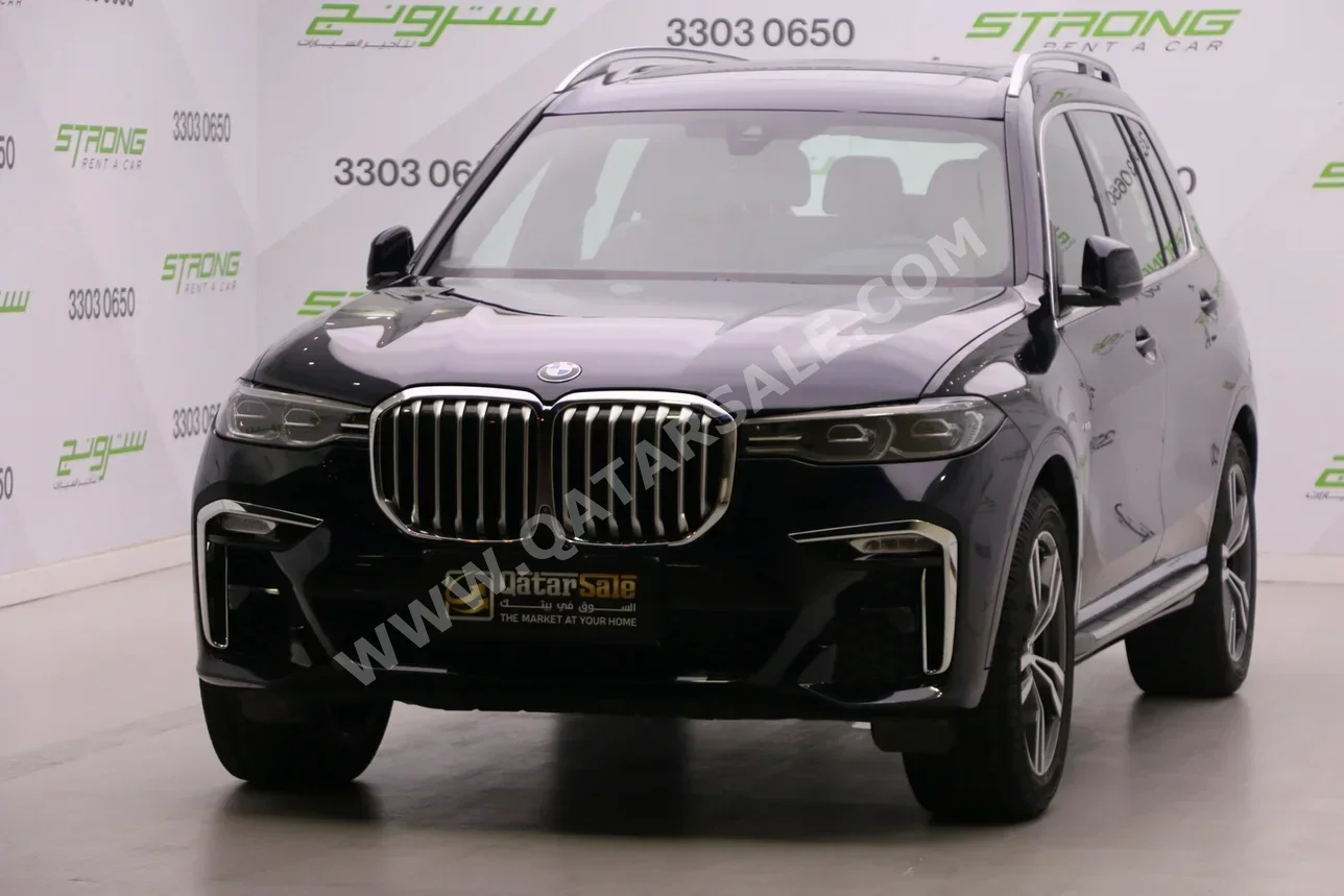 بي ام دبليو  الفئة - اكس  اكس 7  2020  اوتوماتيك  94,000 كم  6 سلندر  دفع رباعي  اس يو في  أزرق غامق